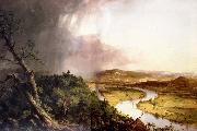 Thomas Cole Vue du mont Holyoke,pres de Northampton dans le Massachusetts Apres l'orage oil on canvas